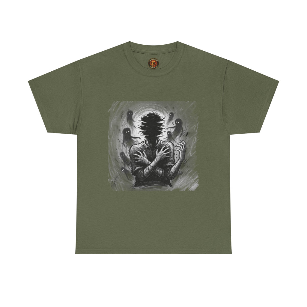 Xian Allen x Trash Cult Shirt – “Don’t Let Them In” | Ghost Spiral Emotional Horror Tee