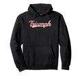 Triumph Victory Success Varsity Hoodie - Minimalist Print for Adults