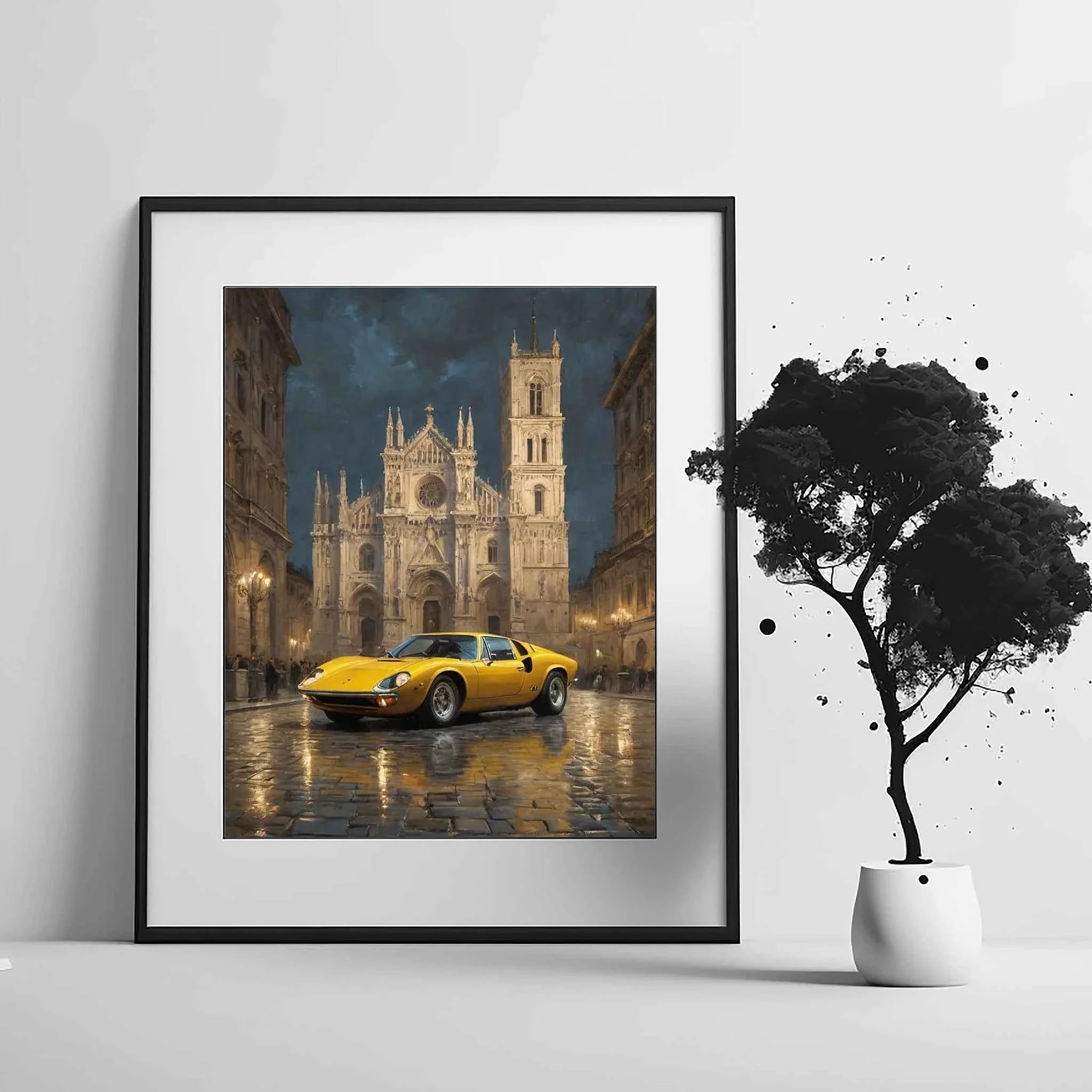 1971 Italian Wedge - Milano Edition | Poster Canvas