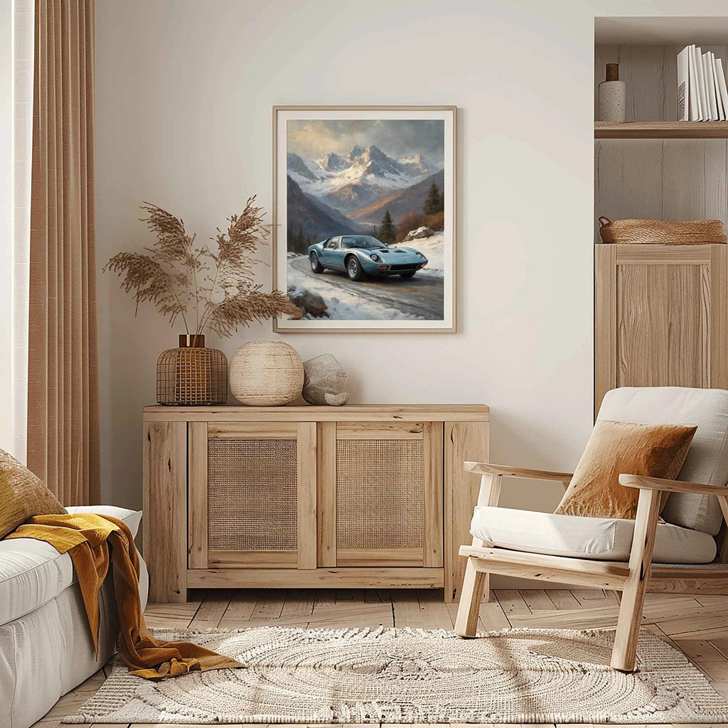 1971 Italian Wedge - Mountain Edition | Poster Canvas
