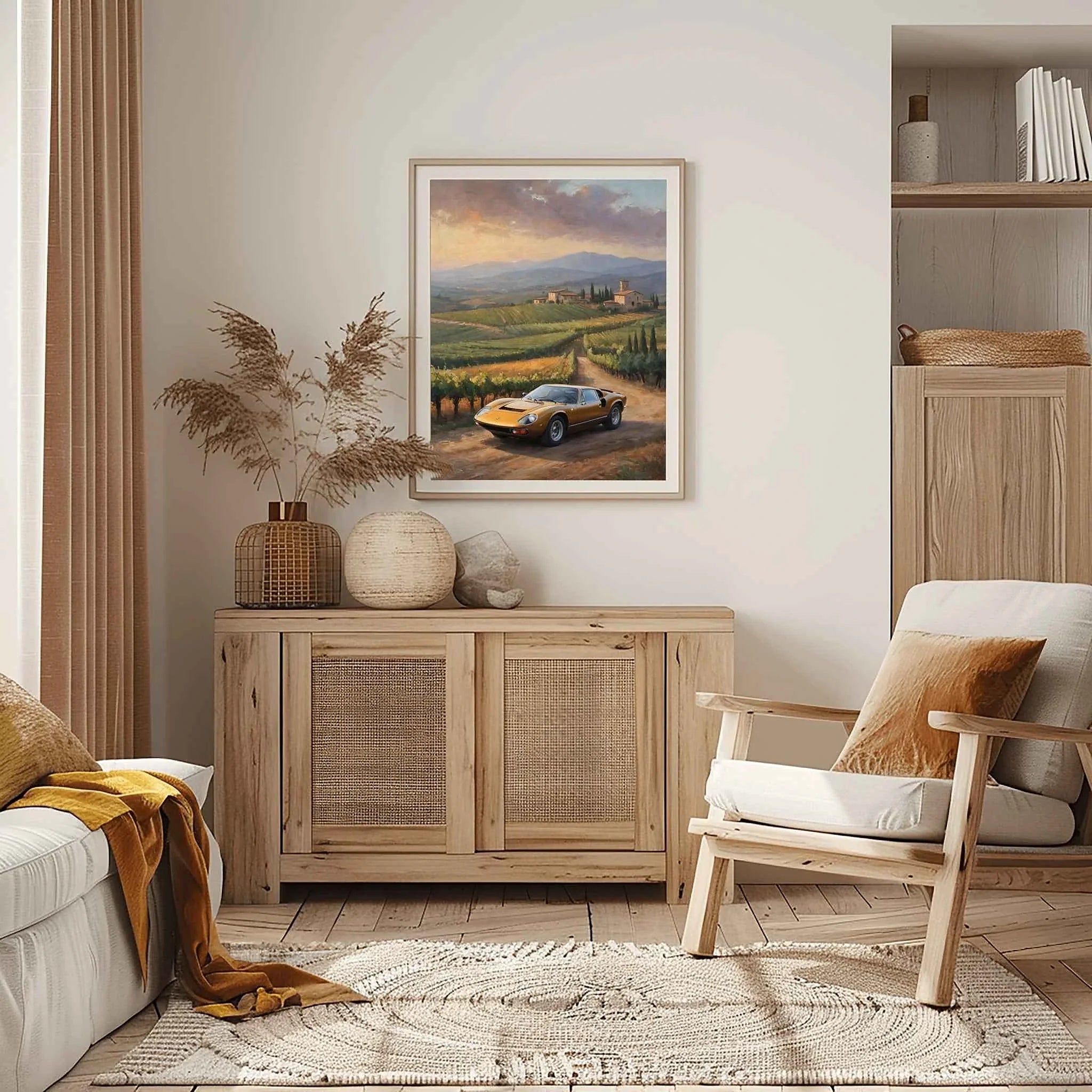 1971 Italian Wedge - Tuscany Edition | Poster Canvas