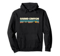 Grand Canyon 80S Sunset Hoodie - Fun Novelty Design Men Women