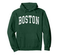 Boston Distressed Text Boston Hoodie - Novelty Apparel Men Women