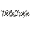 We The People Window Decal - We The People Constitution Logo Sticker - 7208