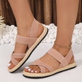 Crisscross Open Toe Sandals