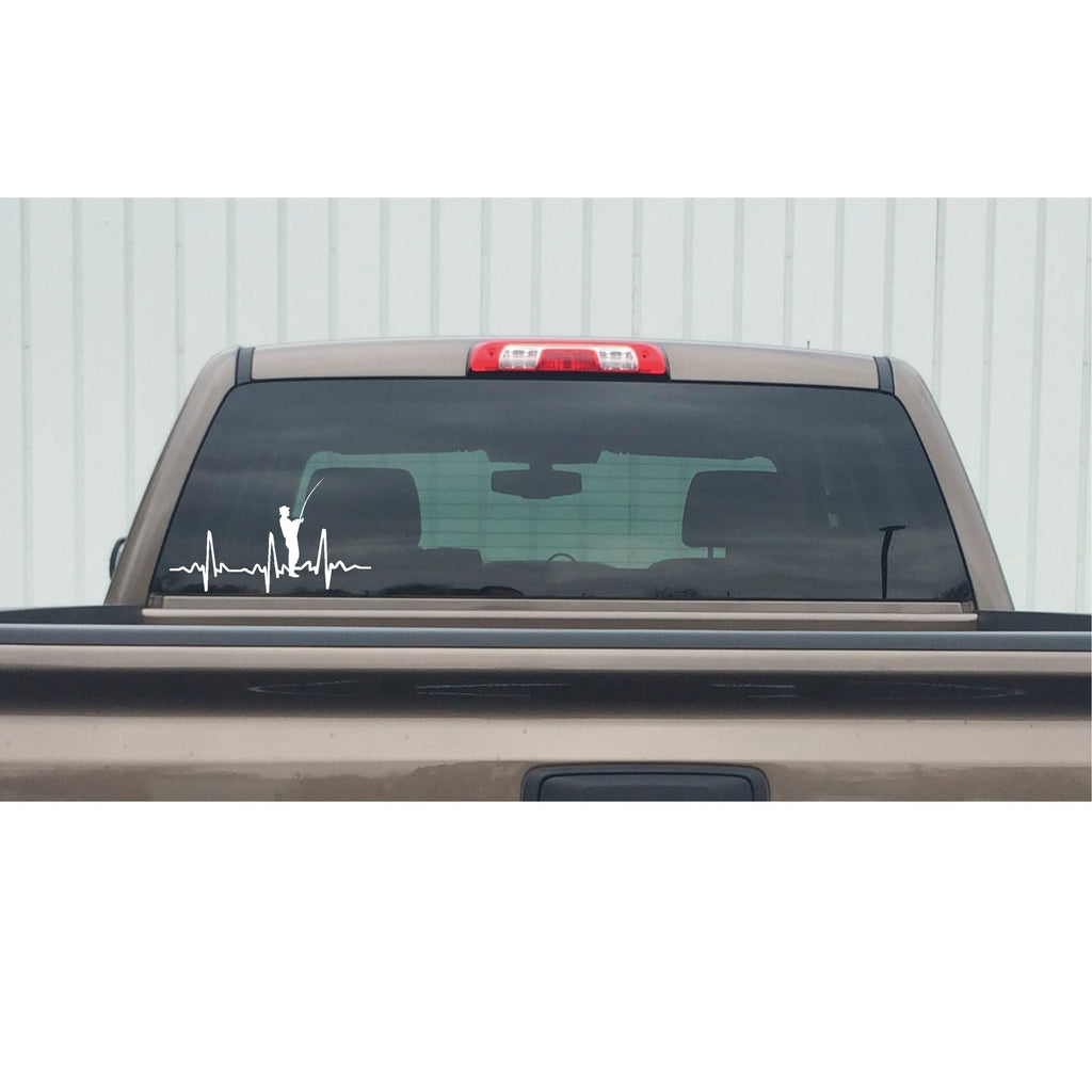 Fishing Love Lifeline Decal - Fishing Love Lifeline Sticker - 7255