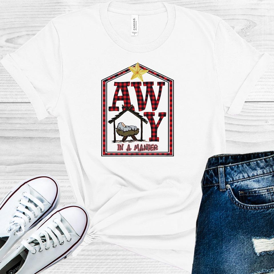 Away in a Manger Graphic Tee