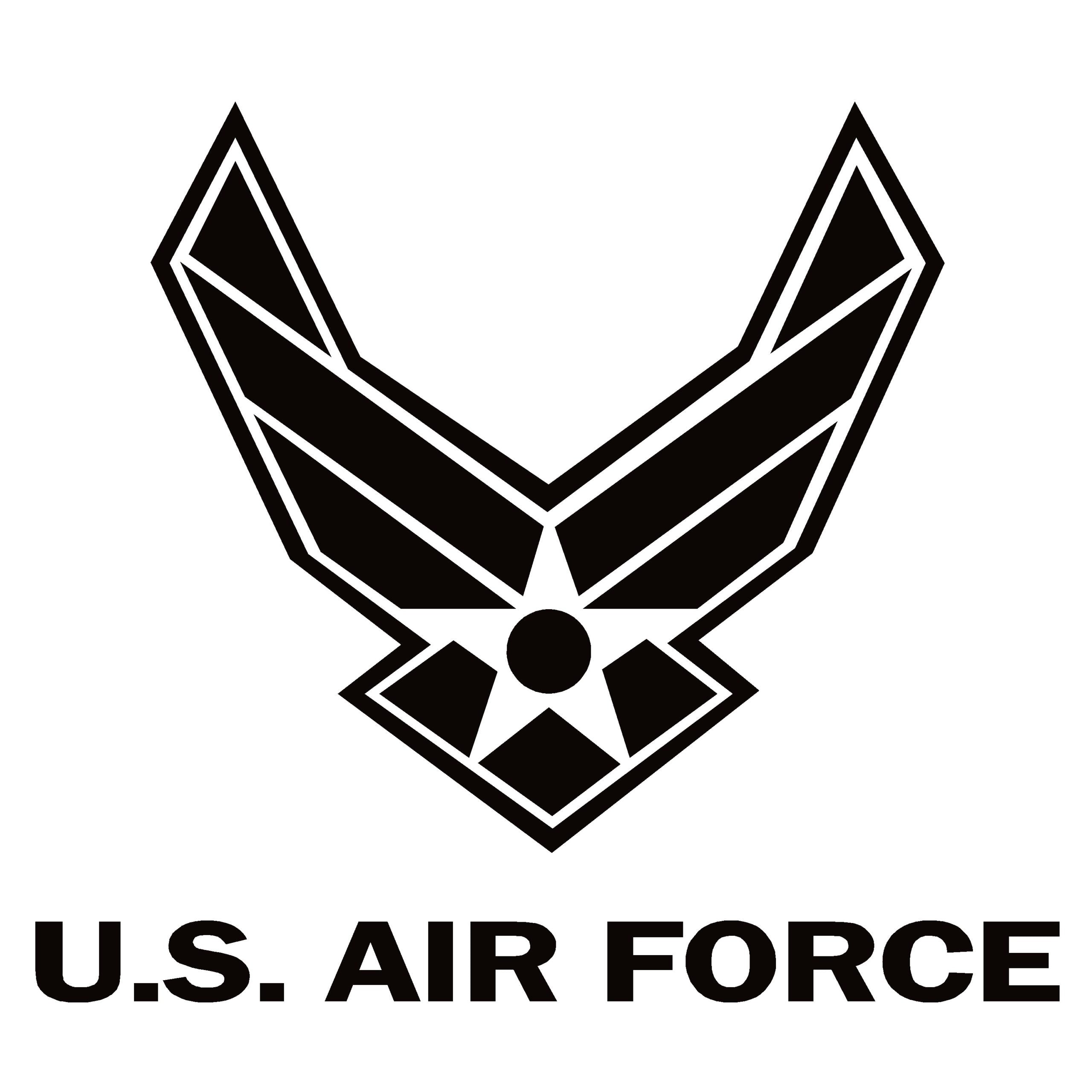 US Air Force Decal - Air Force Emblem Decal – Vinyl Sticker – 7264