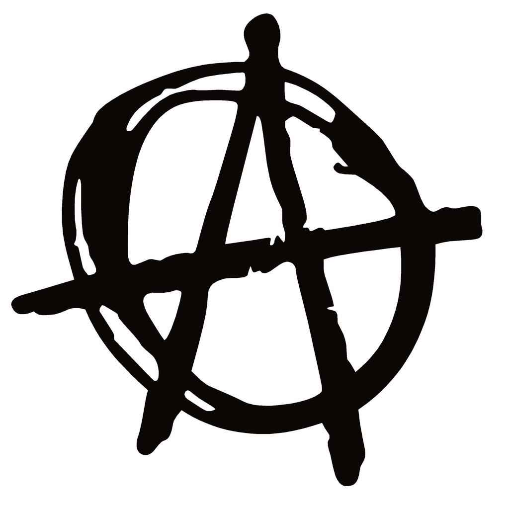 Anarchy Sticker – ANARCHY Symbol Decal – 7266