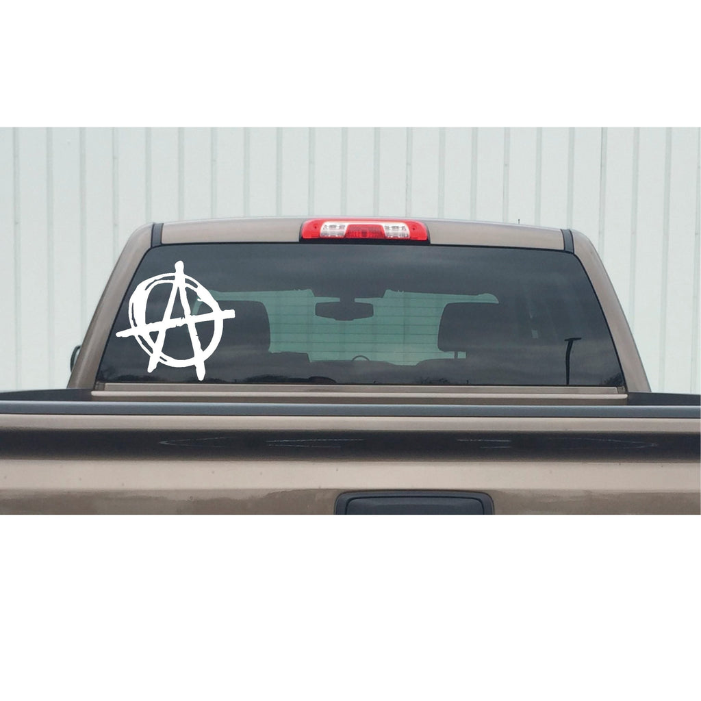 Anarchy Sticker – ANARCHY Symbol Decal – 7266