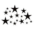Stars Decal - Circle of Stars Decal – Patriotic 13 Stars Window Sticker – 7270