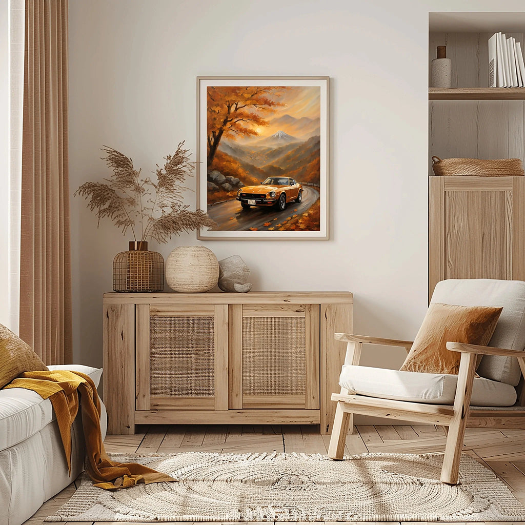 1972 Japanese Sports Icon - Mountain Edition | Poster Canvas