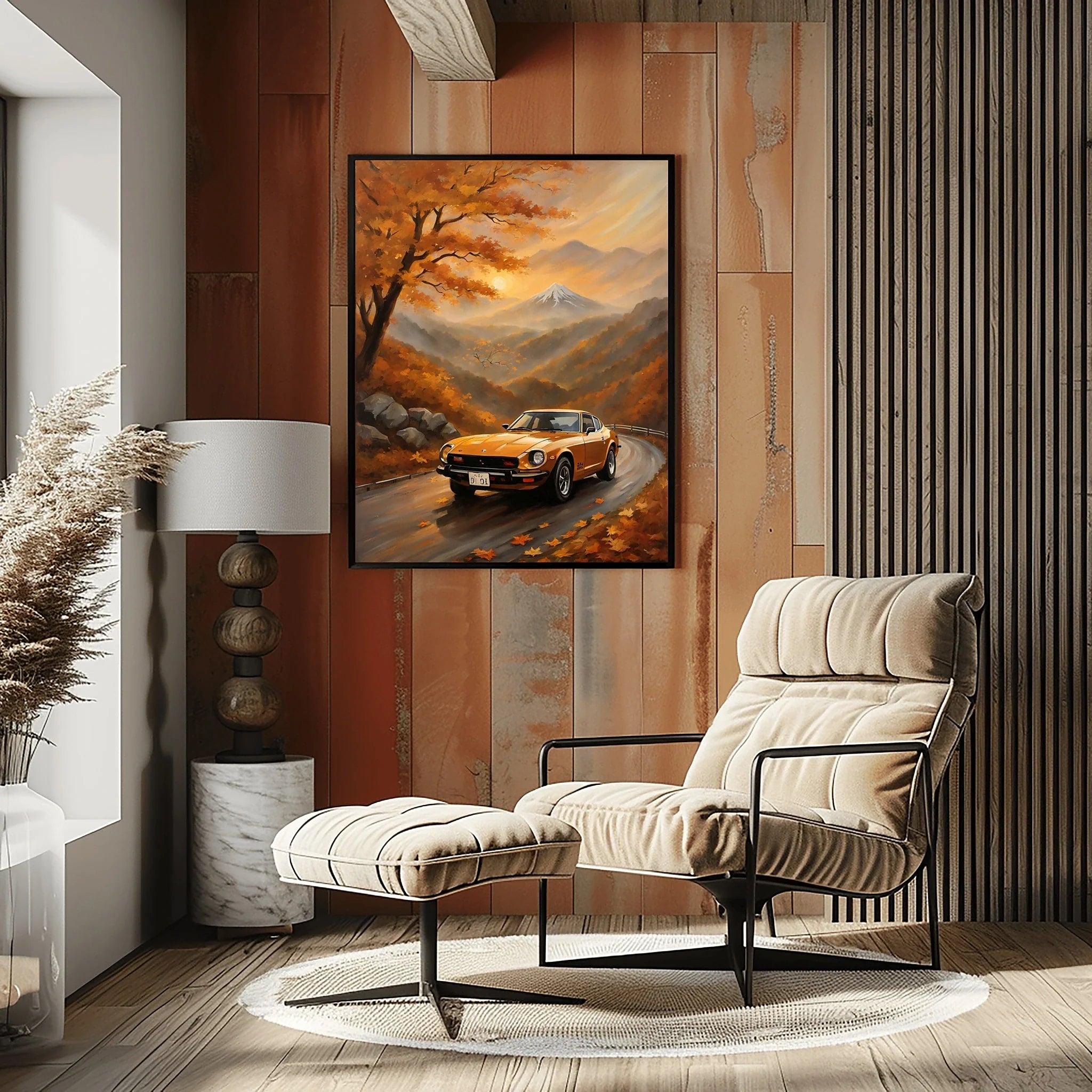 1972 Japanese Sports Icon - Mountain Edition | Poster Canvas