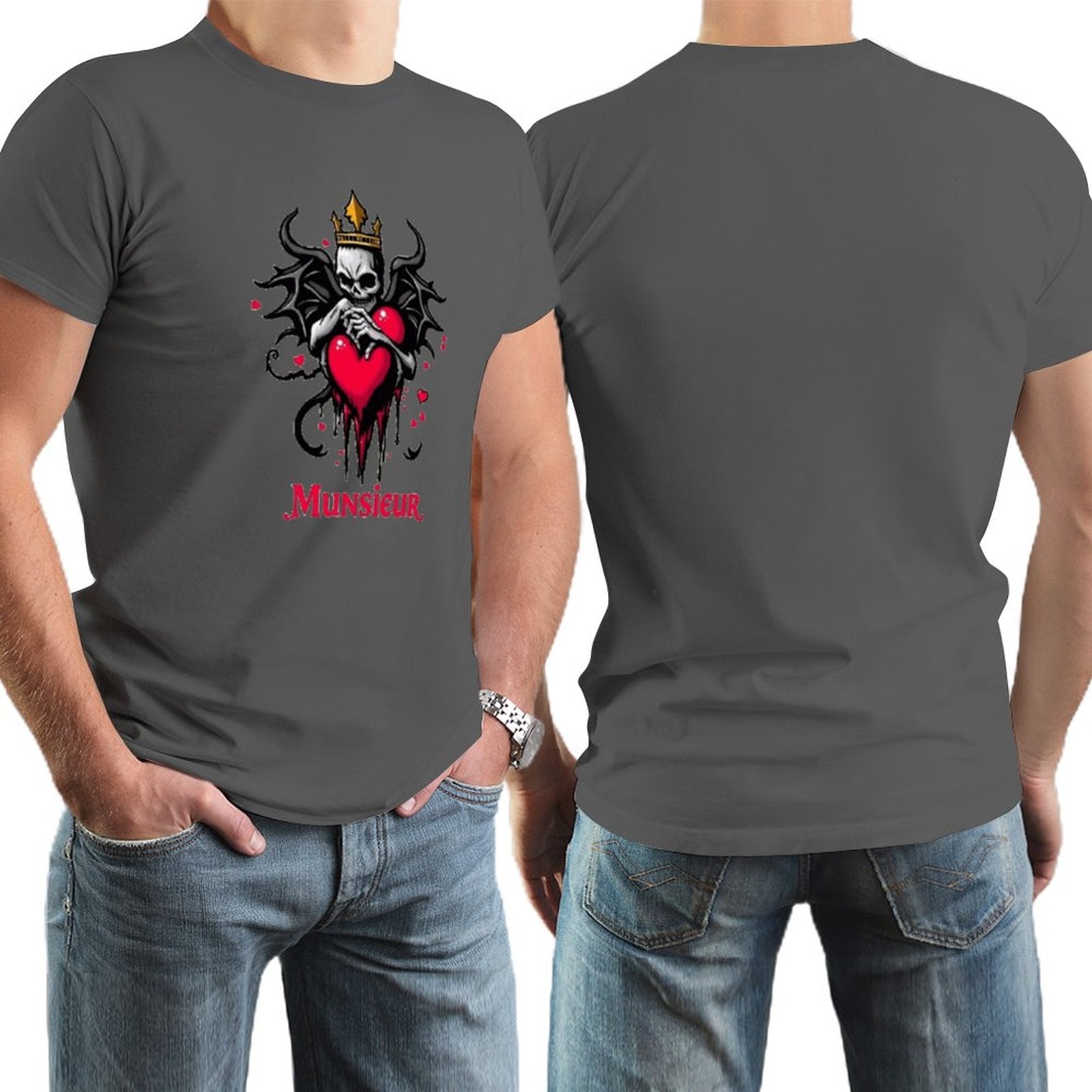 Munsieur Valentine's Day Collection "King of" Tee for Men