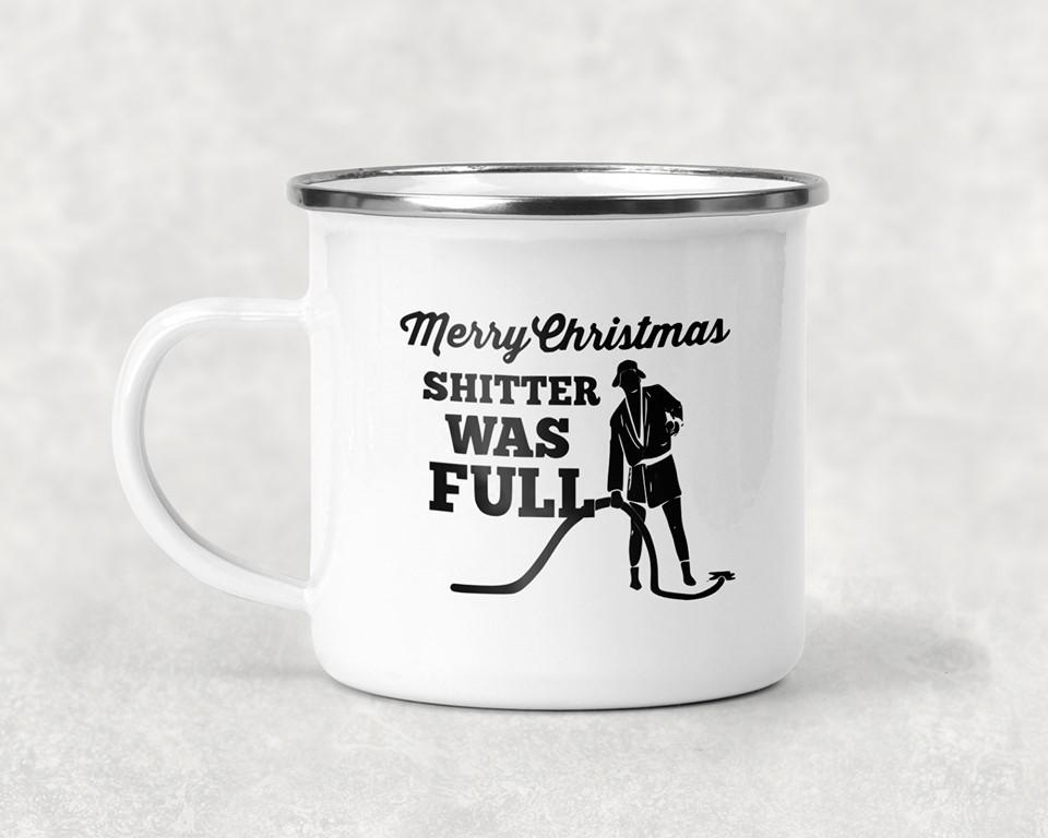 Shitter Was Full Mug