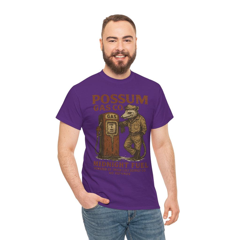 Possum Gas Co. Vintage Feral Mechanic Shirt – Trash Cult Supply Co. – Gildan 5000