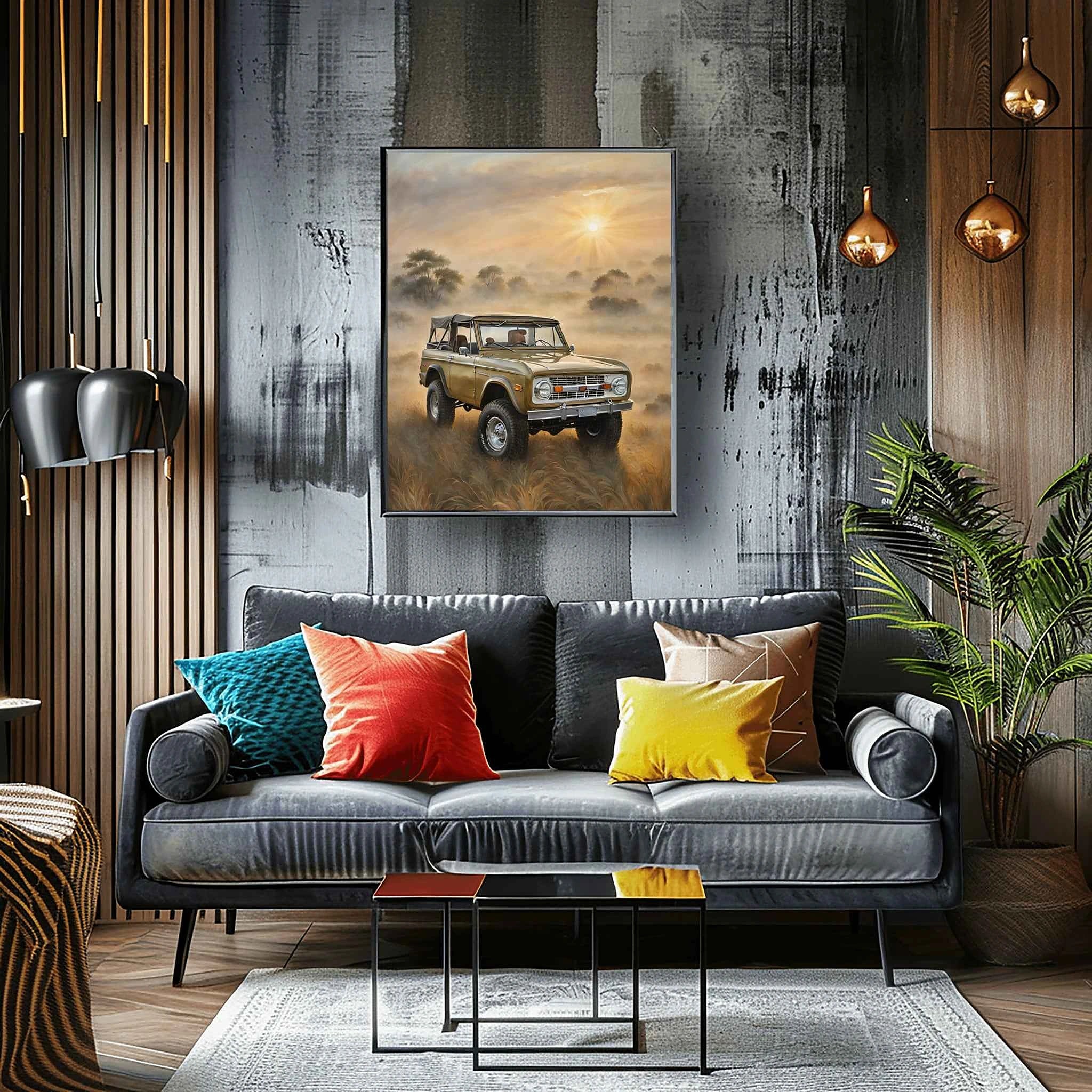 1973 FirstGen Bronco Spirit - Safari Edition | Poster Canvas