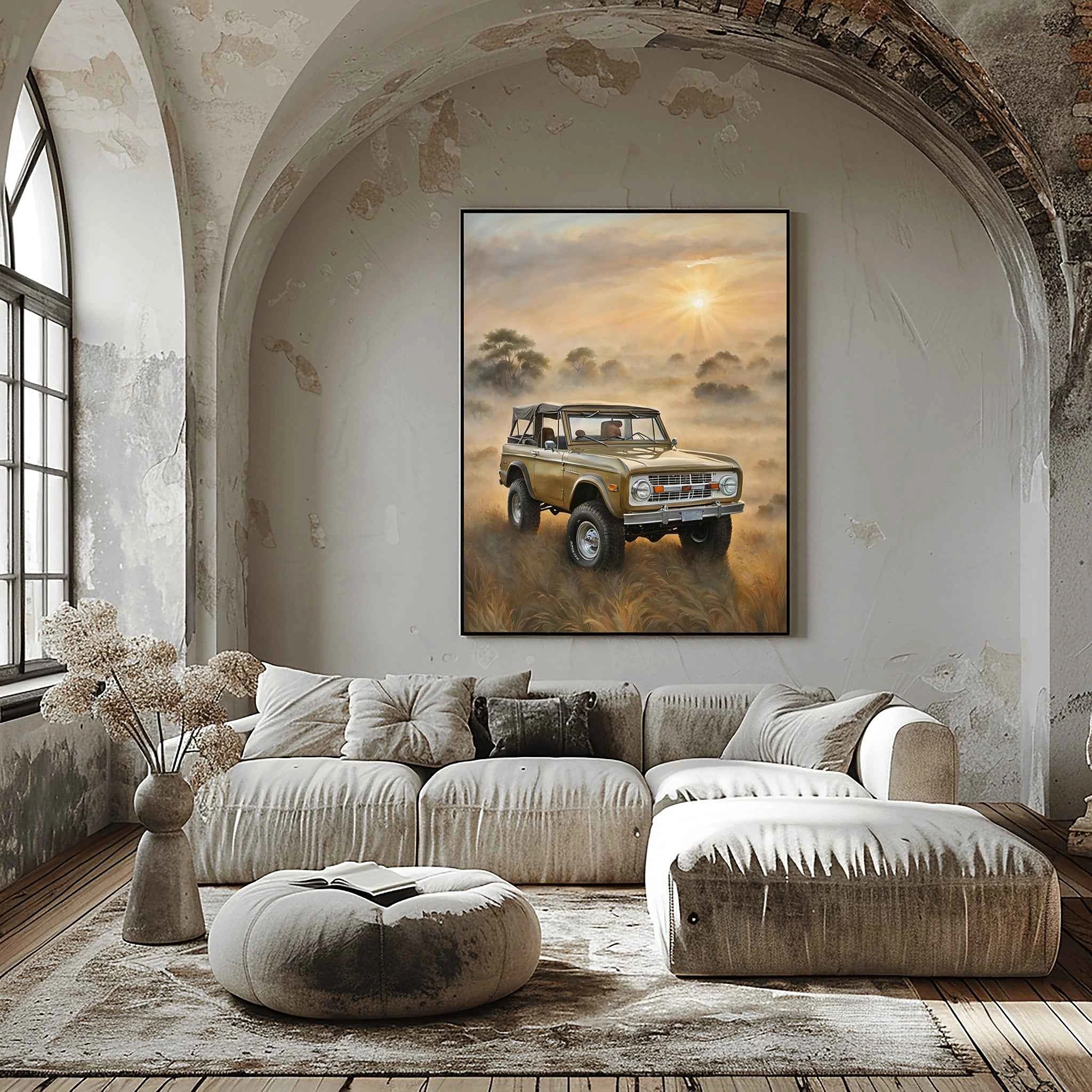 1973 FirstGen Bronco Spirit - Safari Edition | Poster Canvas