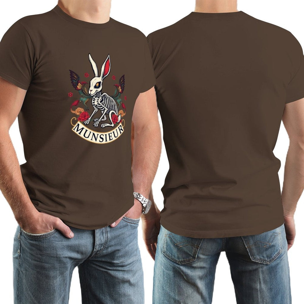 Munsieur Brand Tee "Rabbit FuFu" Streetwear Design Stylish Tee for Men