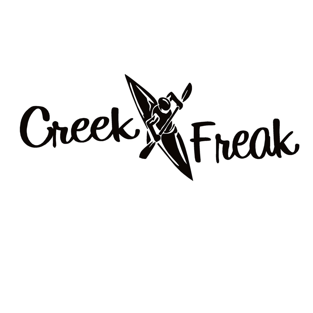 CREEK FREAK Kayak Decal - CREEK FREAK Kayak Sticker - 7435
