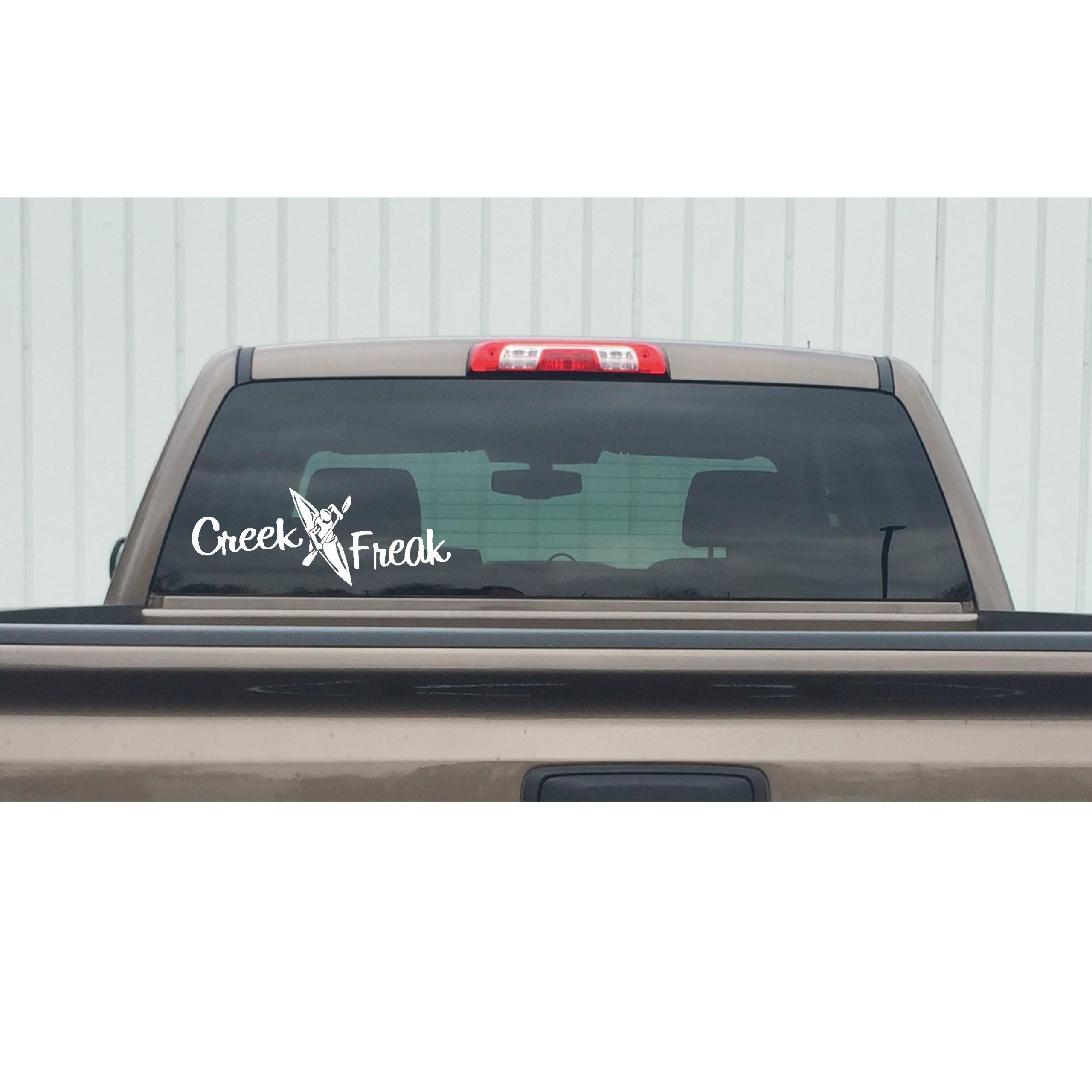 CREEK FREAK Kayak Decal - CREEK FREAK Kayak Sticker - 7435