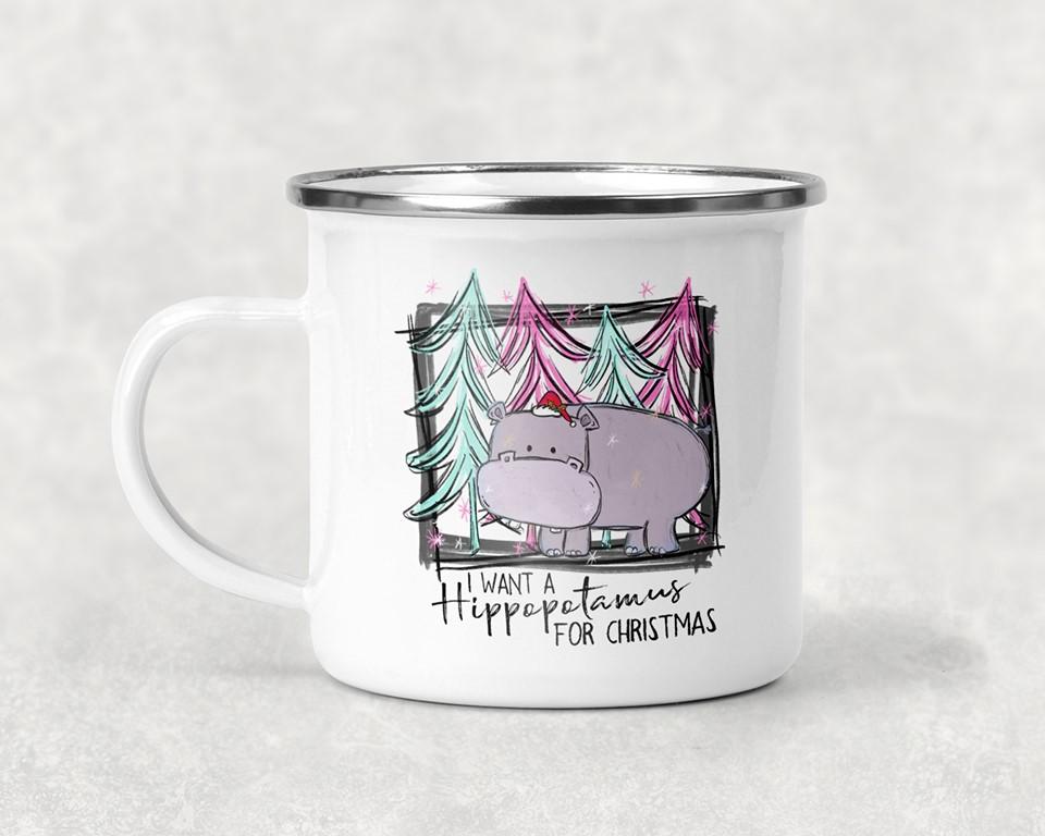 I Want a Hippopotamus for Christmas Mug