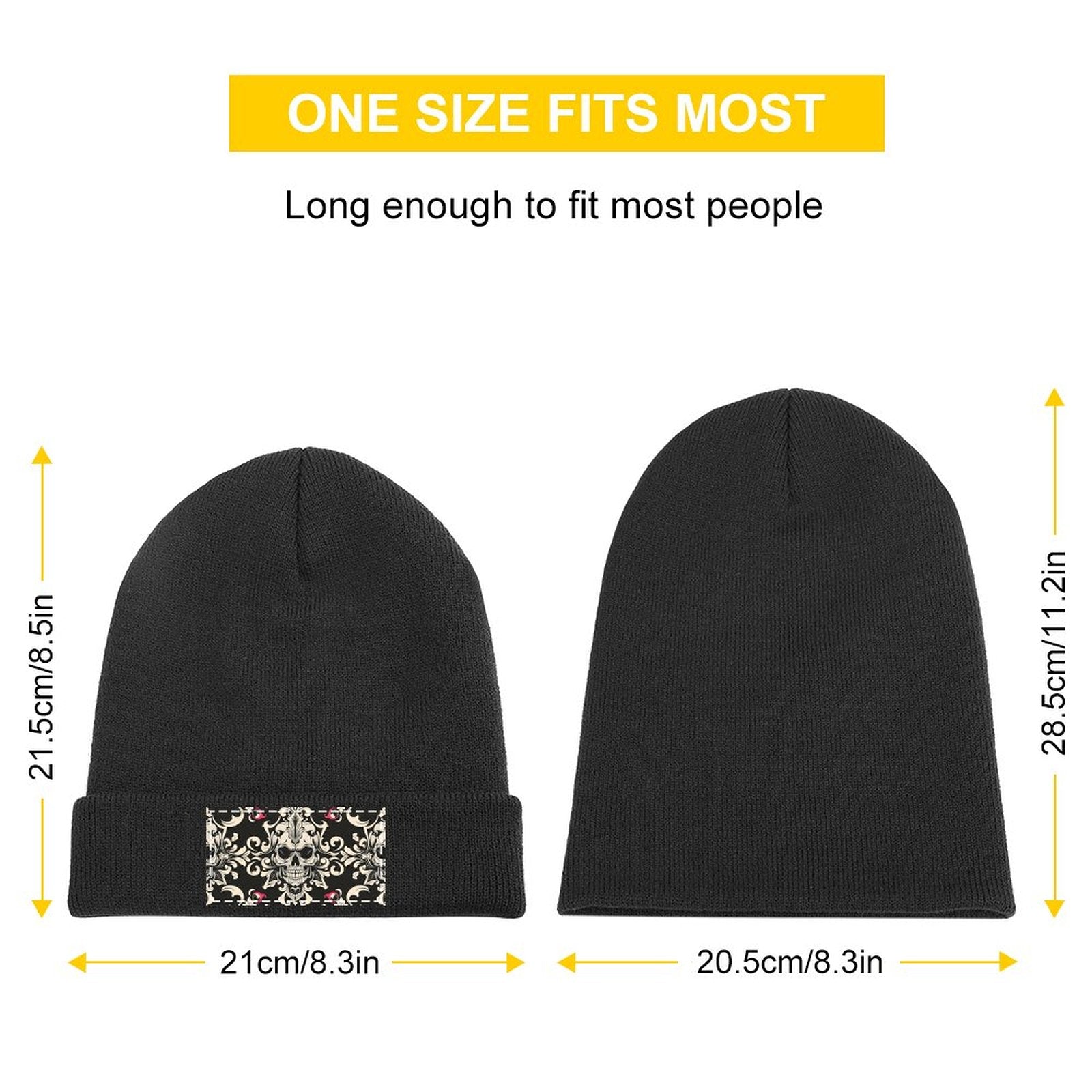 Women's Beanie Custom Knit Hat