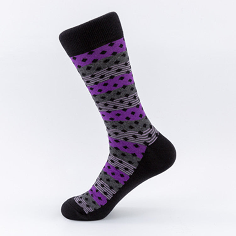 Men's Mid-calf Length Socks Europe And America