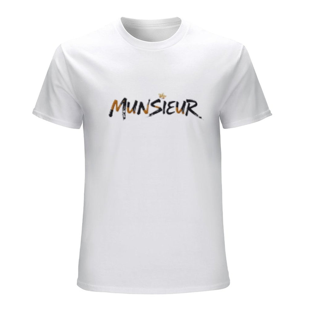 Munsieur Signature Men's Tee (High Definition & Front Printing)
