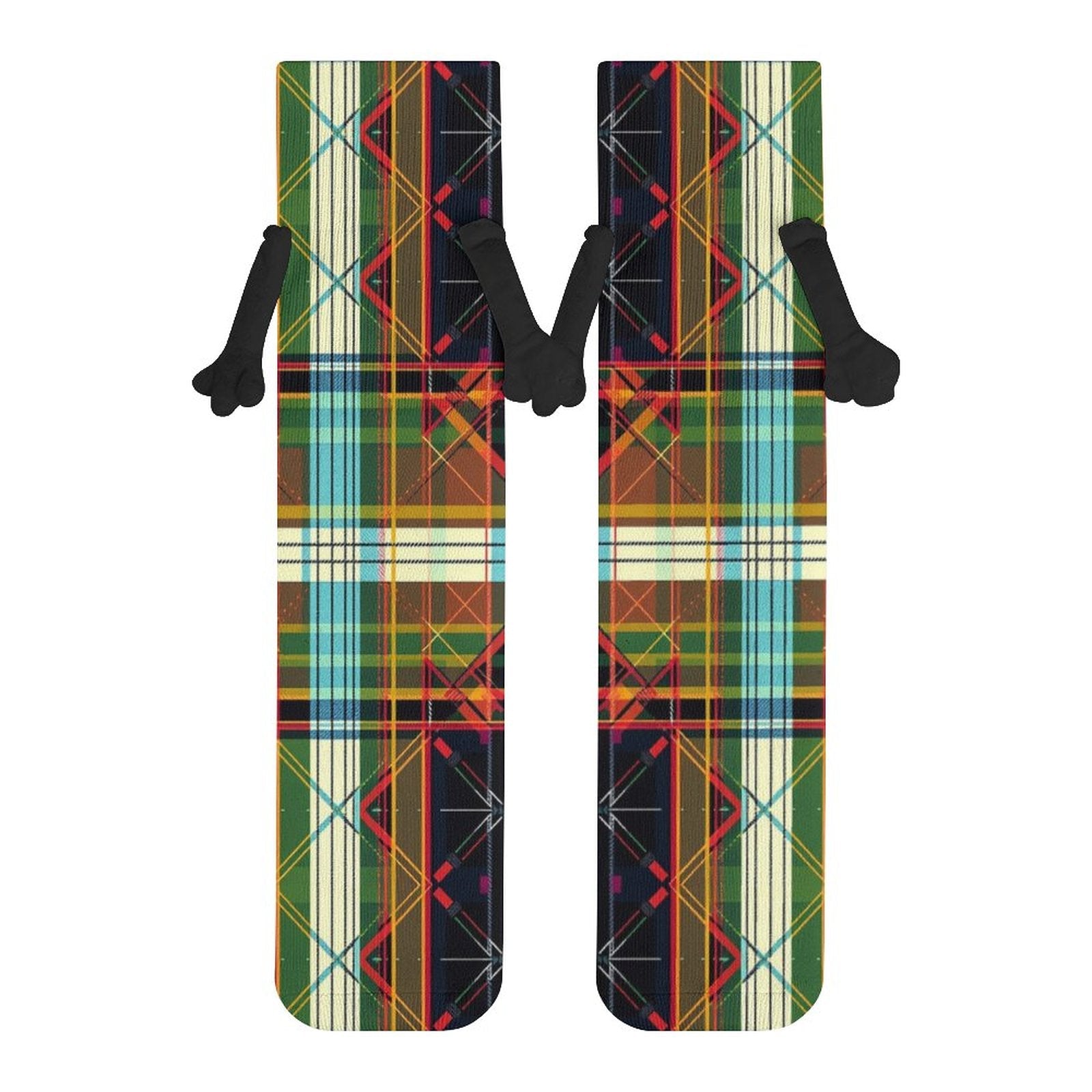 Munsieur Design Buddy Socks Magnetic Holding Hands Funny Socks accessories