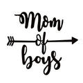 Mom of Boys Arrow Decal – Proud Mama Vinyl Sticker for Cars, Laptops & Gifts – 7530