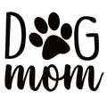Dog Mom Car Decal – Paw Print Vinyl Sticker for Proud Pet Owners – 7532