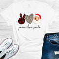 Peace Love Santa Graphic Tee