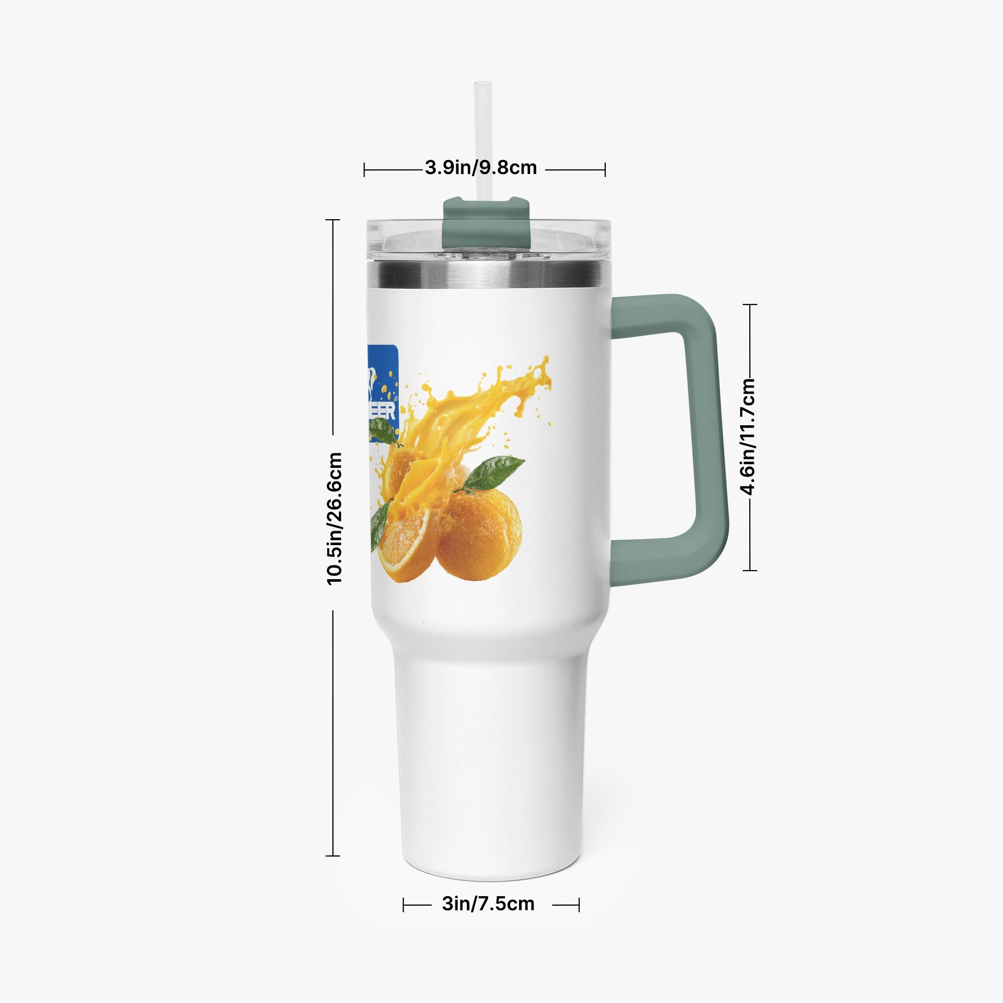 1102. 40oz Car Tumbler Cup