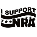 I Support the NRA Decal – Gun Rights Sticker NRA Supporter Decal – 7565