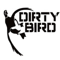 Dirty Bird Duck Window Decal Sticker - 7566