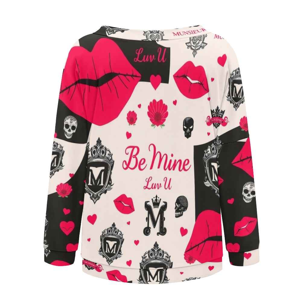 MUNSIEUR Women's Sweater Valentine's Day Collection