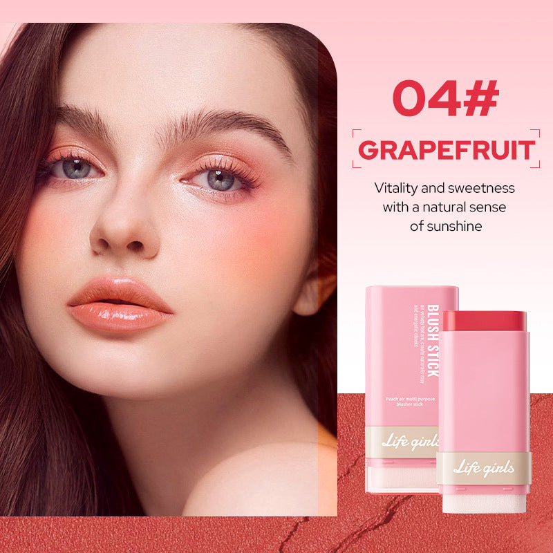 Fashionable on the go Peachy Multi-use Blush Stick