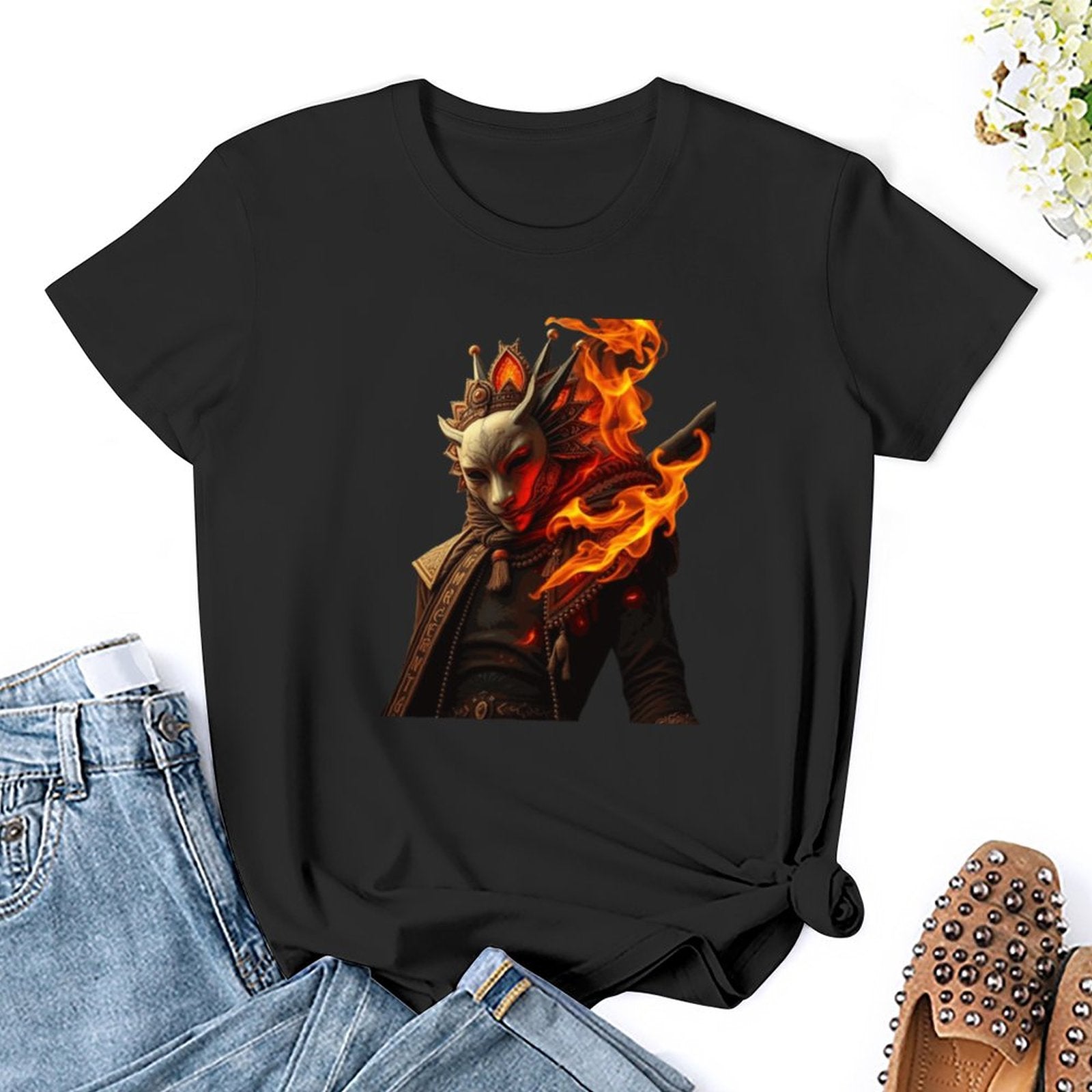 Lost Tribe of Munsieur T-Shirt for Women "BuJo" (High Definition & Front Printing)