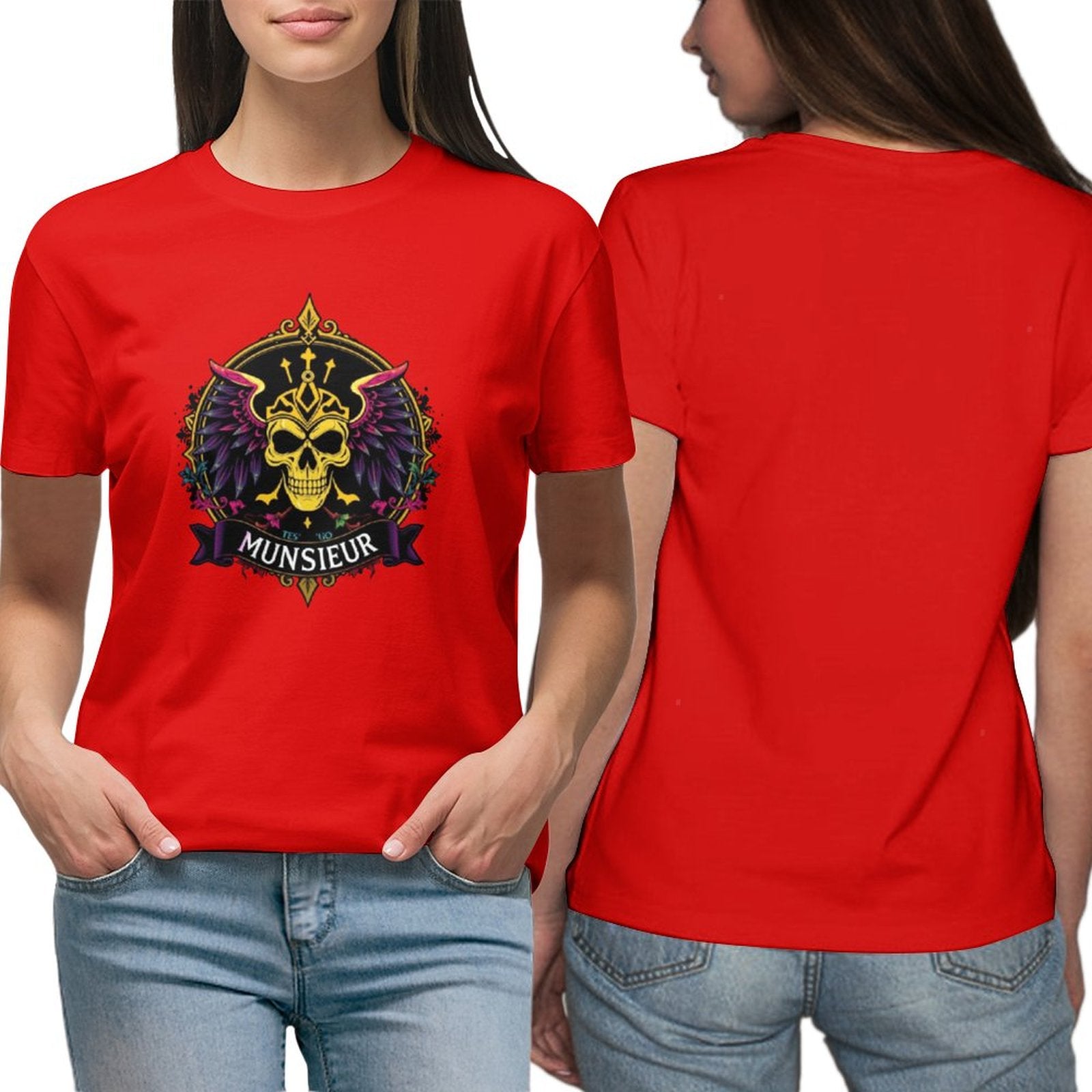 Munsieur T-Shirt for Women: Designed for Comfort, Made for Confidence for Her