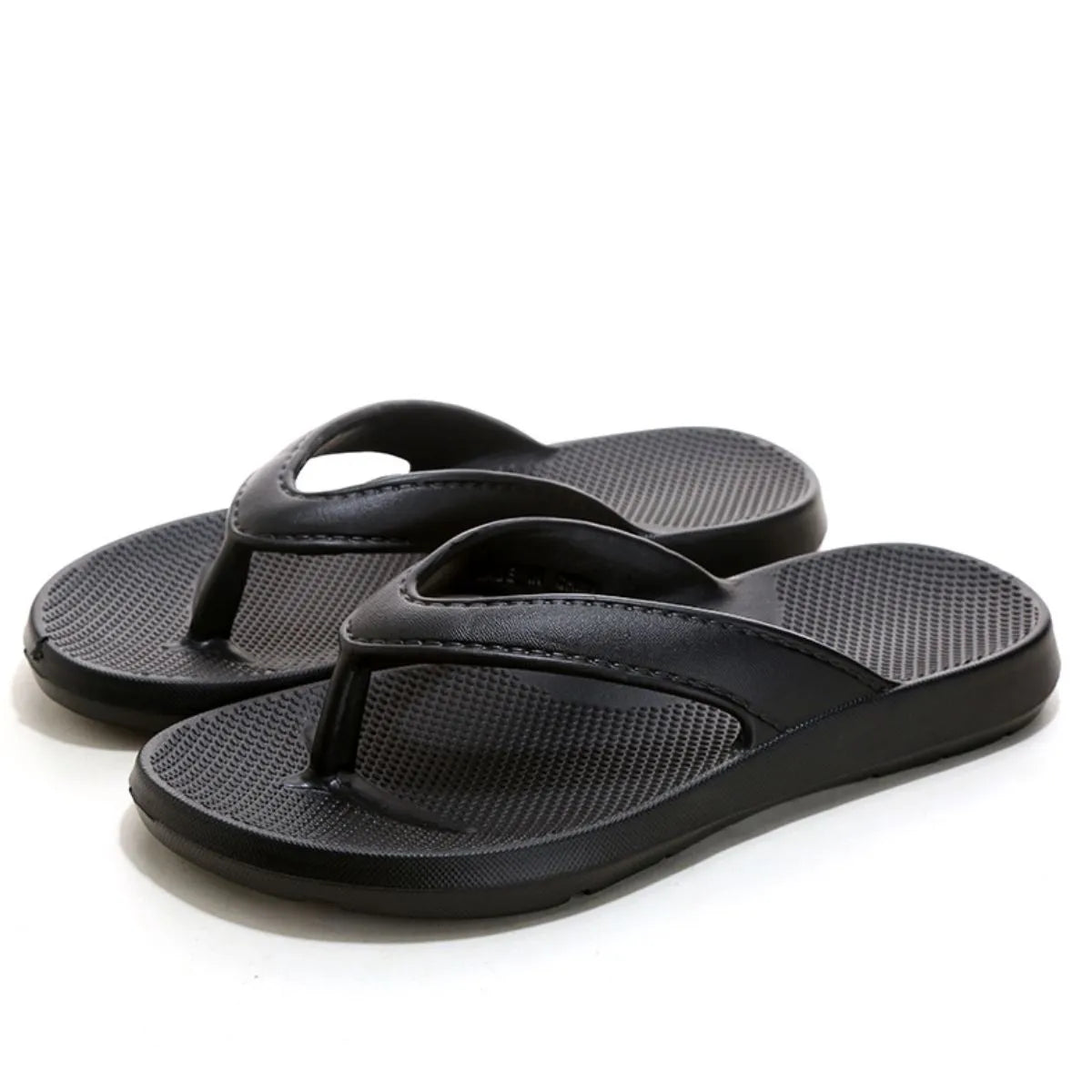 Toe Post Platform Slippers