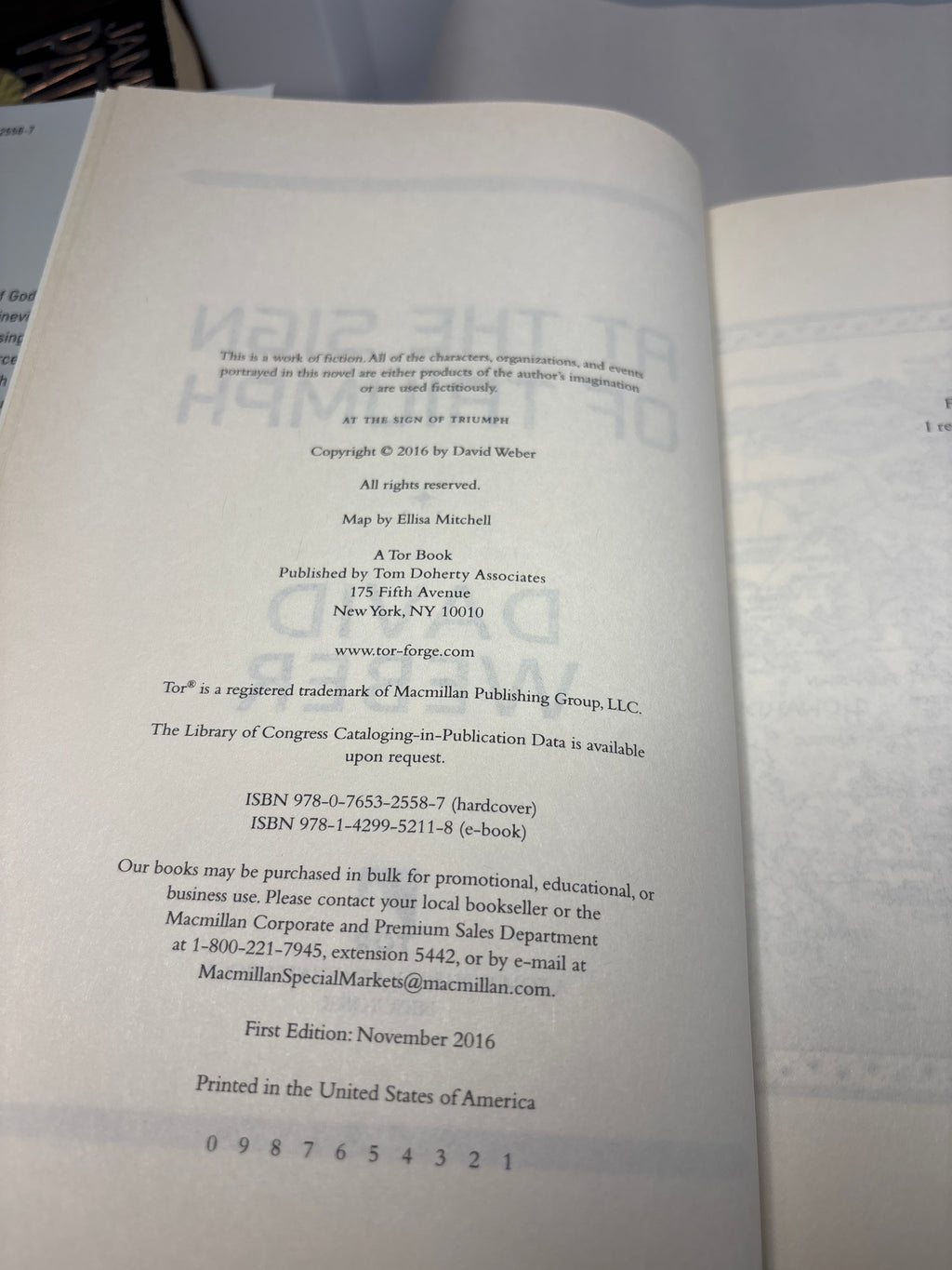 At the Sign of Triumph by David Weber (Signed) (Safehold #9)