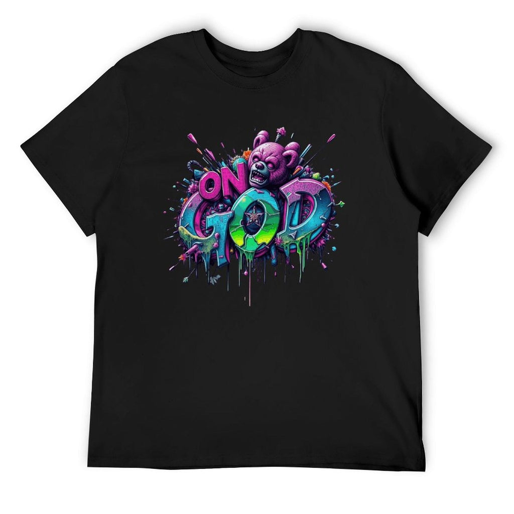 Men's Tee "On God" Streetwear Fashion Crown Co.👑