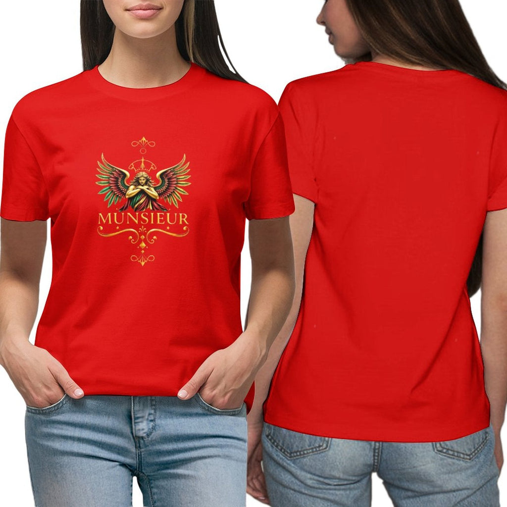 Munsieur Women's Timeless Style with Munsieur Premium Women's T-Shirts