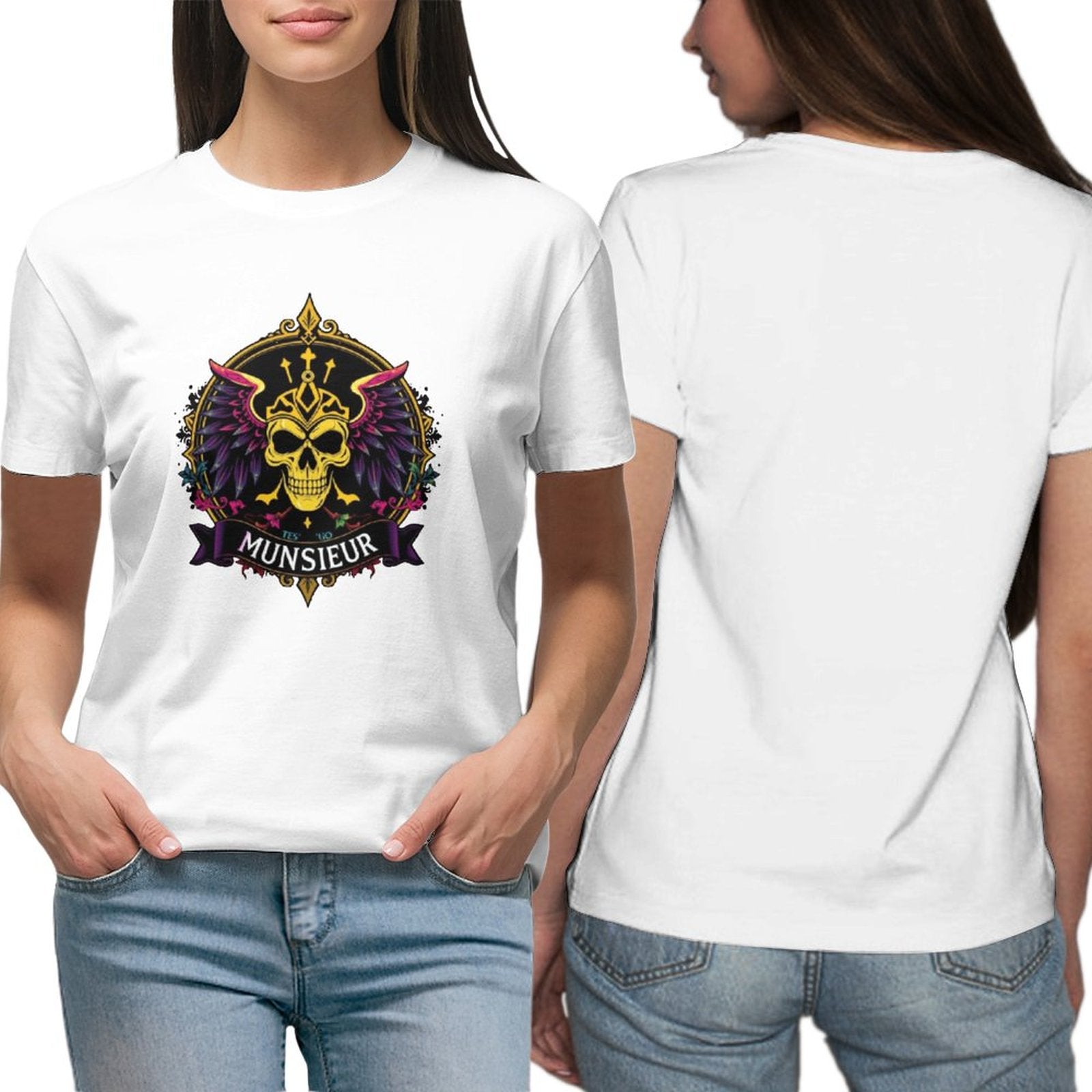 Munsieur T-Shirt for Women: Designed for Comfort, Made for Confidence for Her