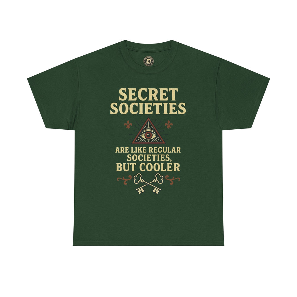 Secret Societies Shirt – Illuminati Eye Graphic Tee – Gildan 5000 Soft Cotton – Trash Cult Vintage Design