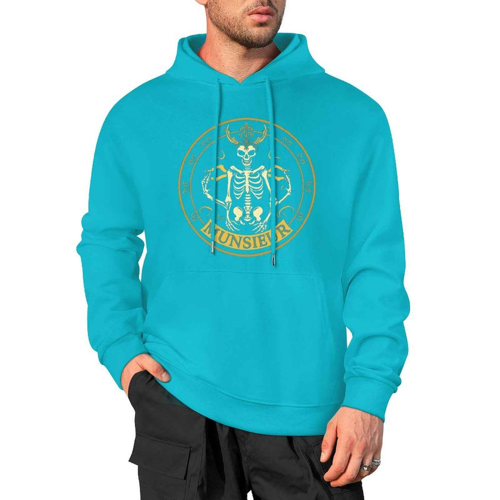 Shadow Reaper Hoodie - Luxe Skull Embroidery Gothic Streetwear