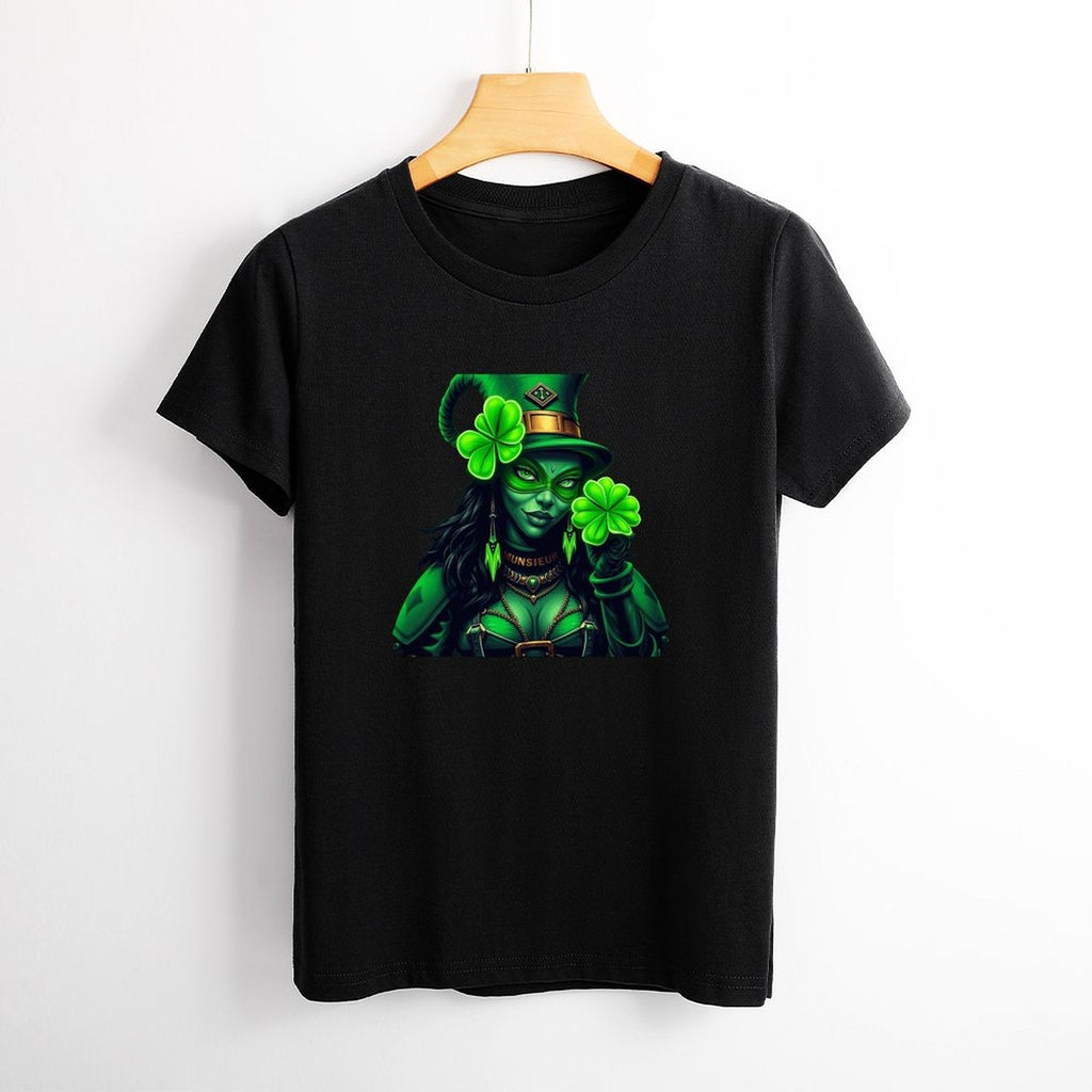 St. Patrick's Day Collection Leprechaun Mafia "Felicia" T-shirt