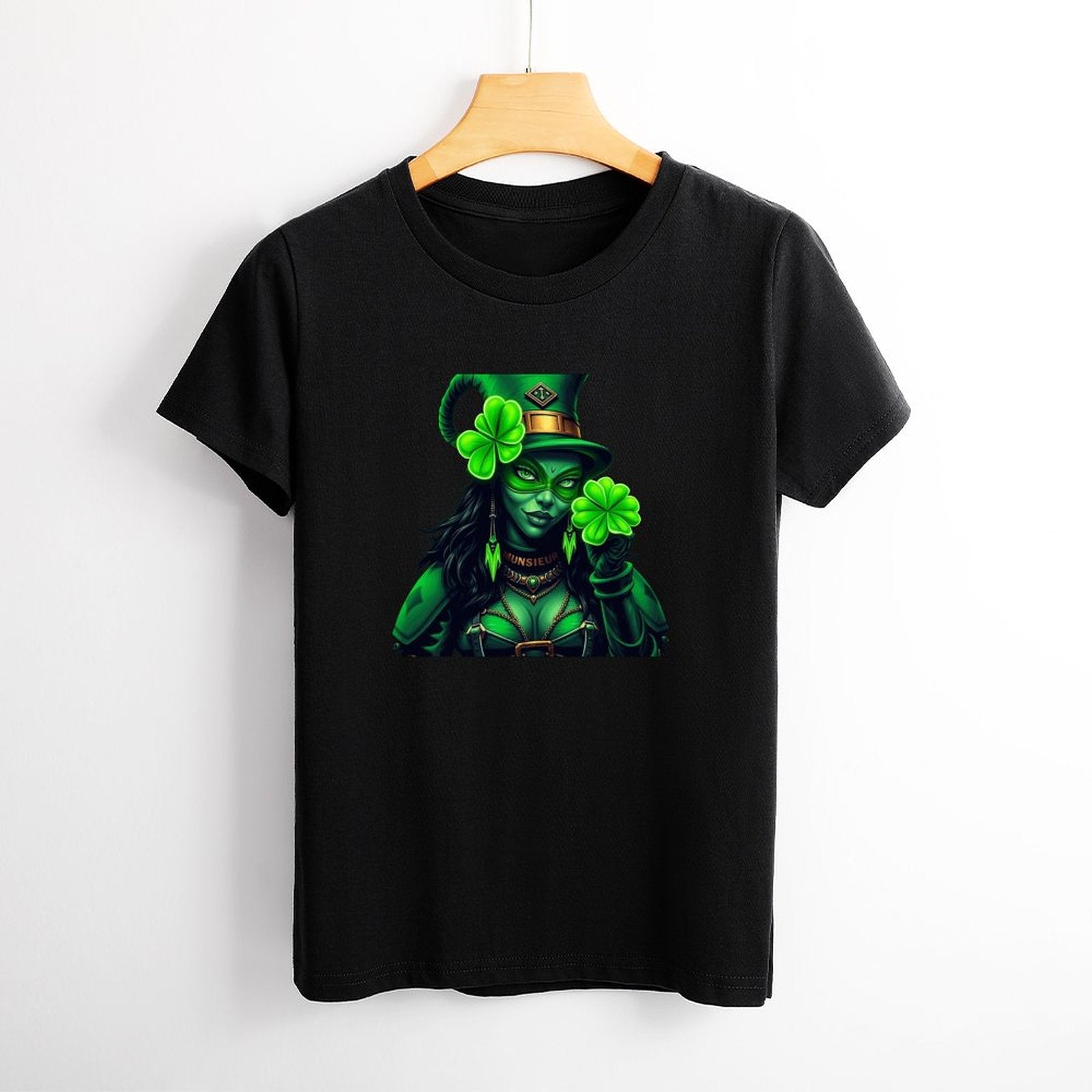 St. Patrick's Day Collection Leprechaun Mafia "Felicia" T-shirt