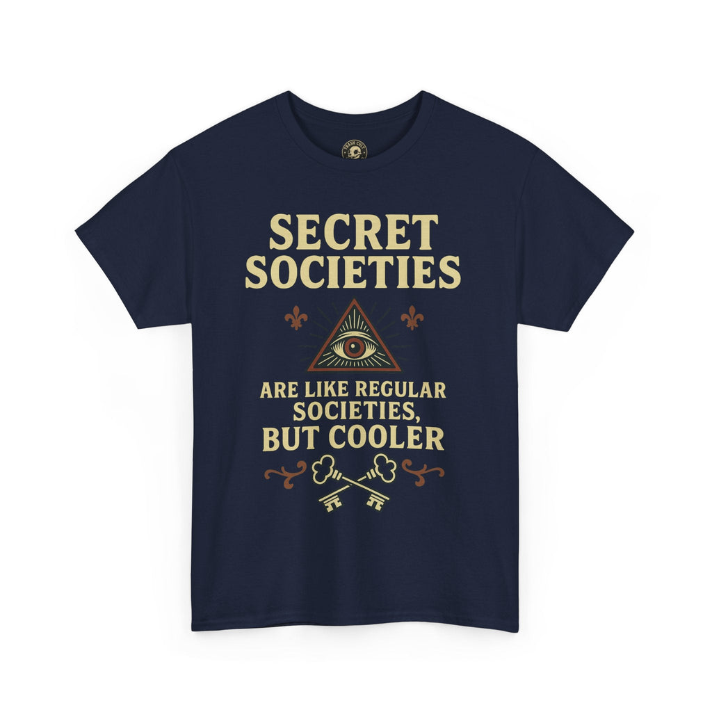 Secret Societies Shirt – Illuminati Eye Graphic Tee – Gildan 5000 Soft Cotton – Trash Cult Vintage Design